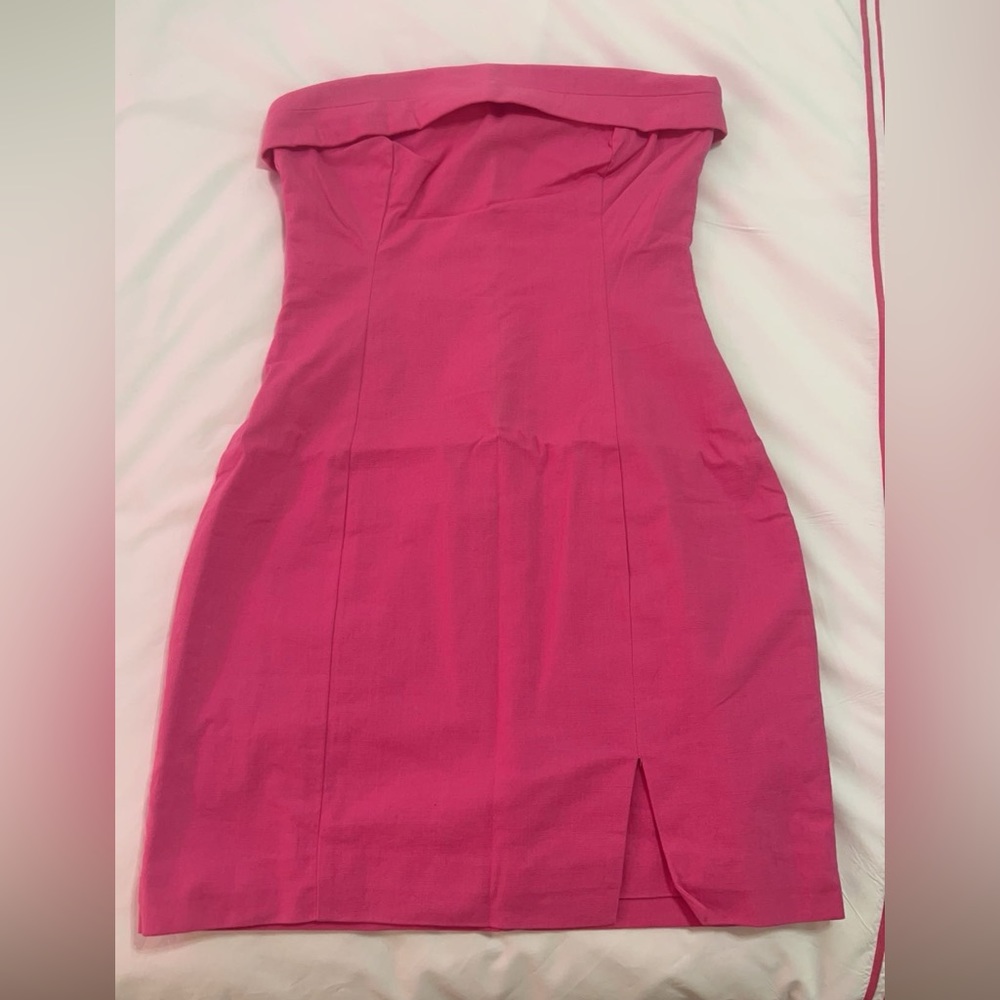 Pink Runaway the Label strapless dress